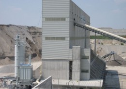 Depolverazione, frantumazione e vagliatura